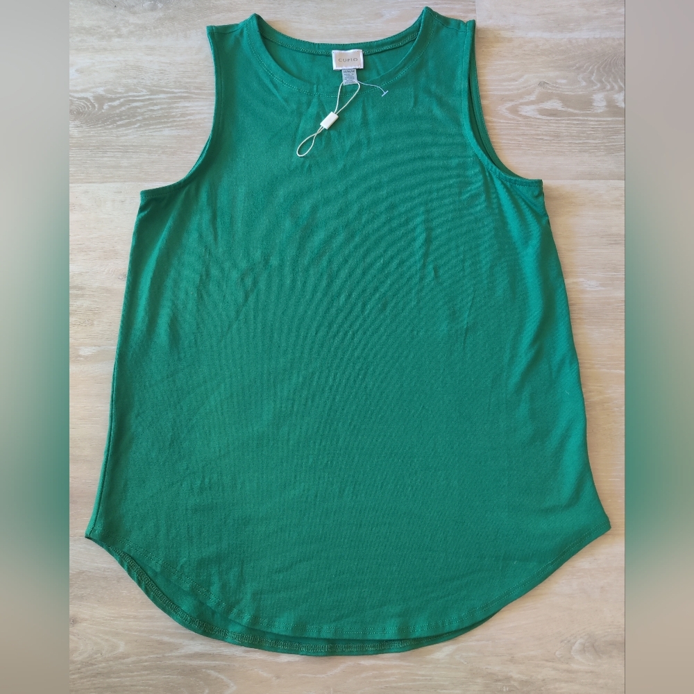 Cupio Green Tank Top
